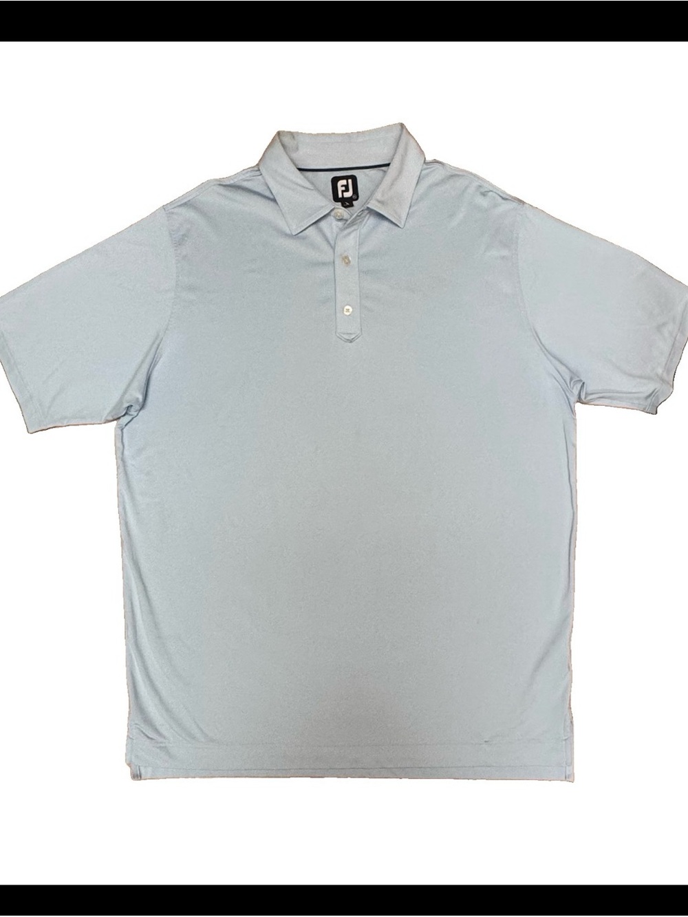 FootJoy Pale Blue Short-Sleeve Golf Polo XL